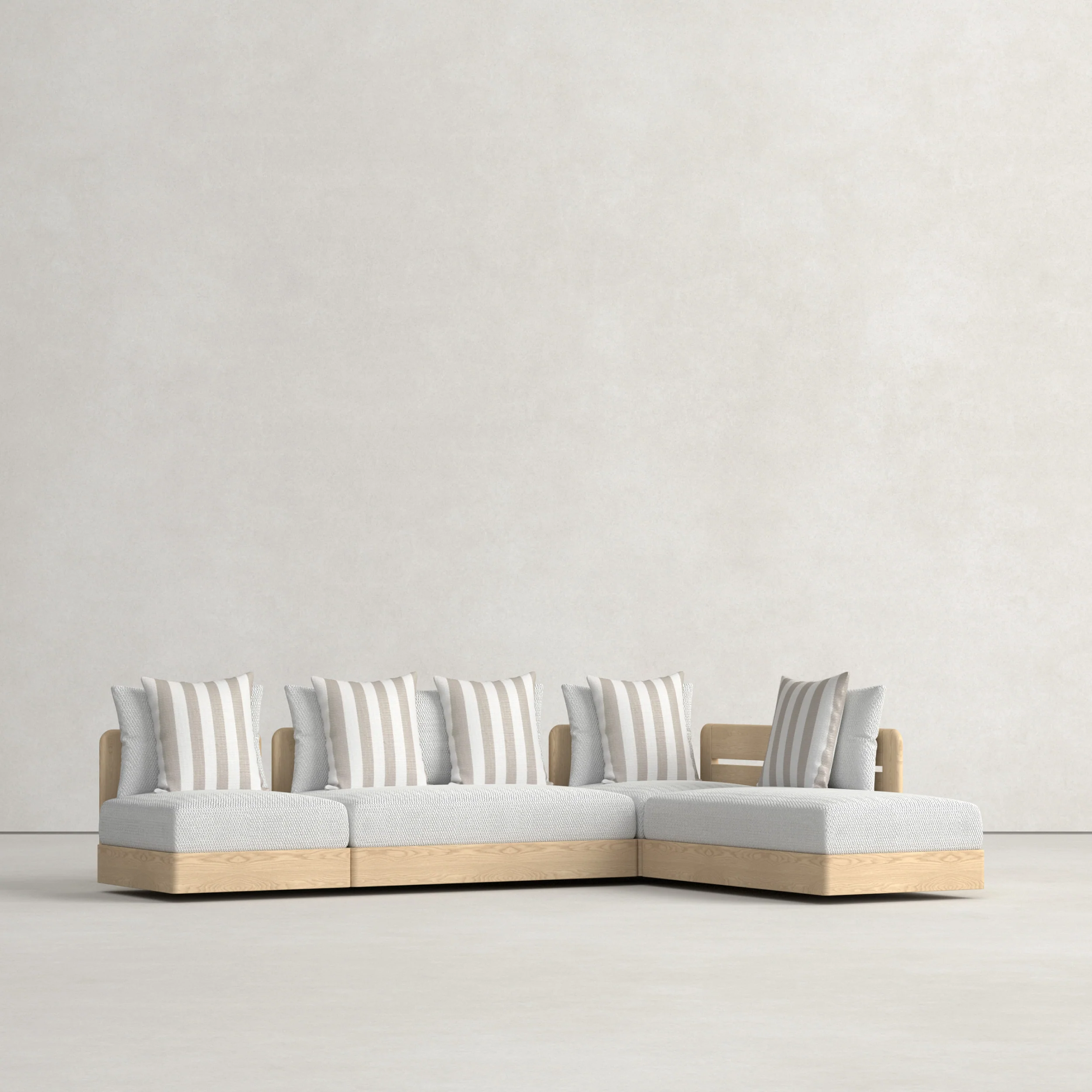 FERRAT SECTIONAL WOOD BASE - Image 2