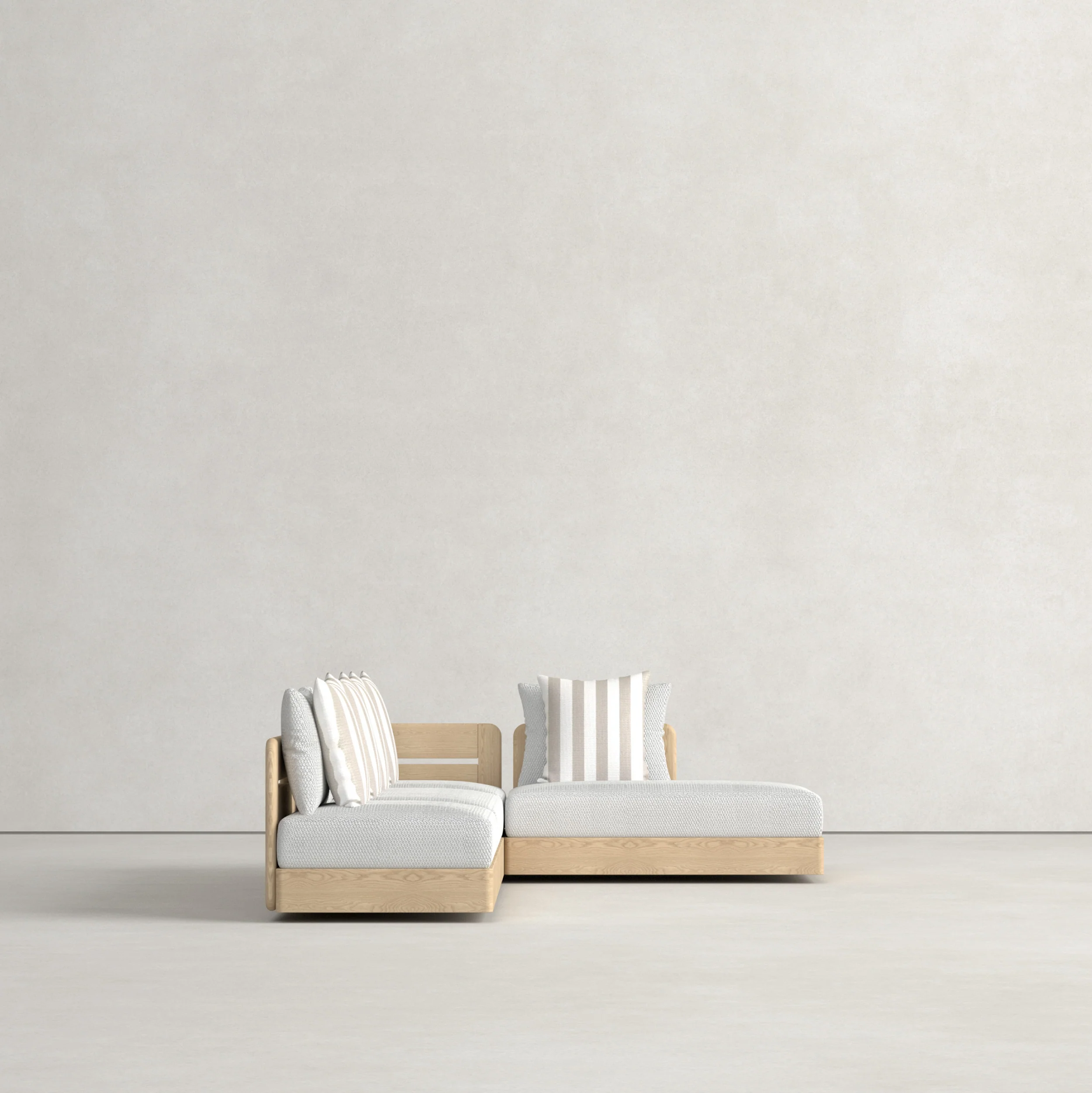 FERRAT SECTIONAL WOOD BASE - Image 3