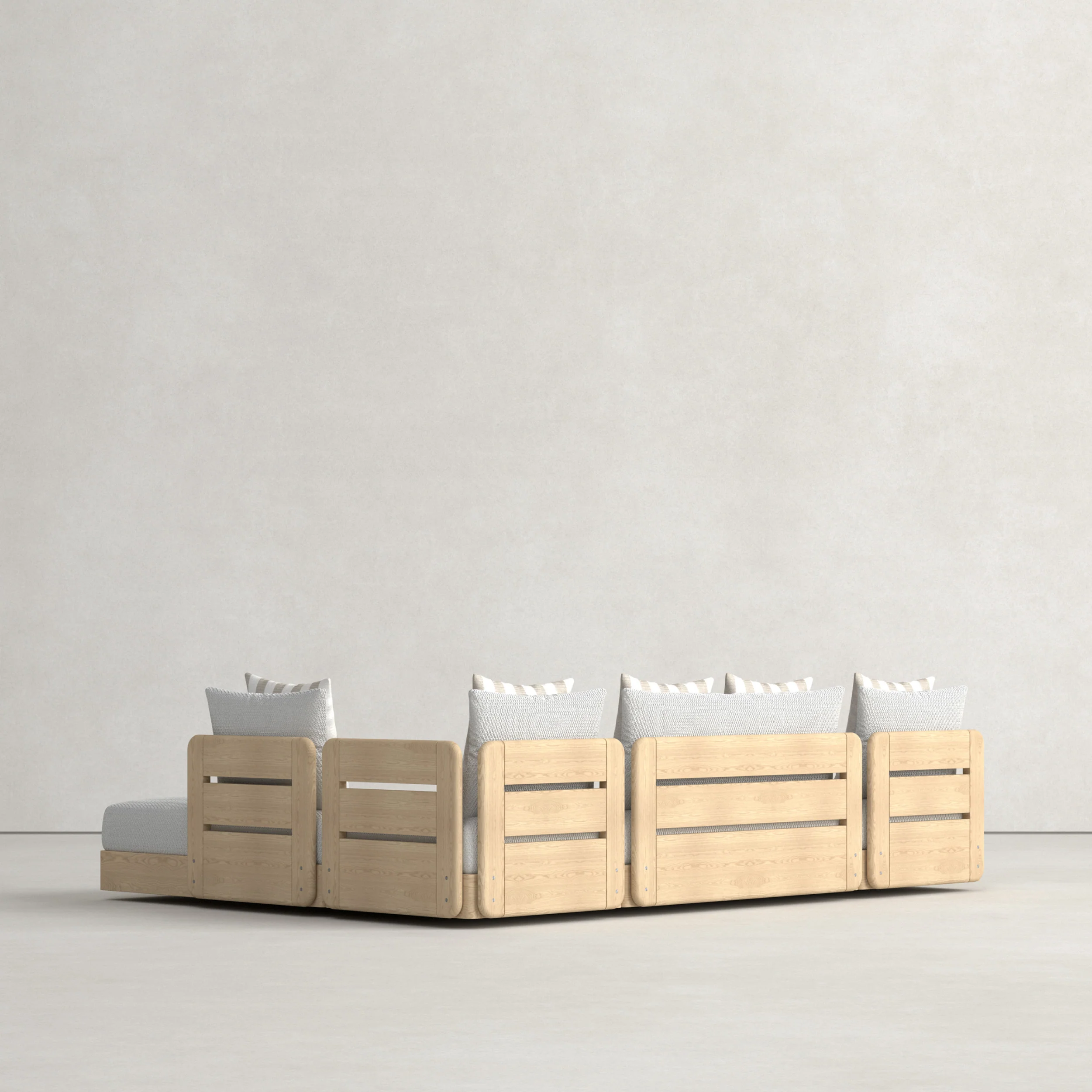 FERRAT SECTIONAL WOOD BASE - Image 5