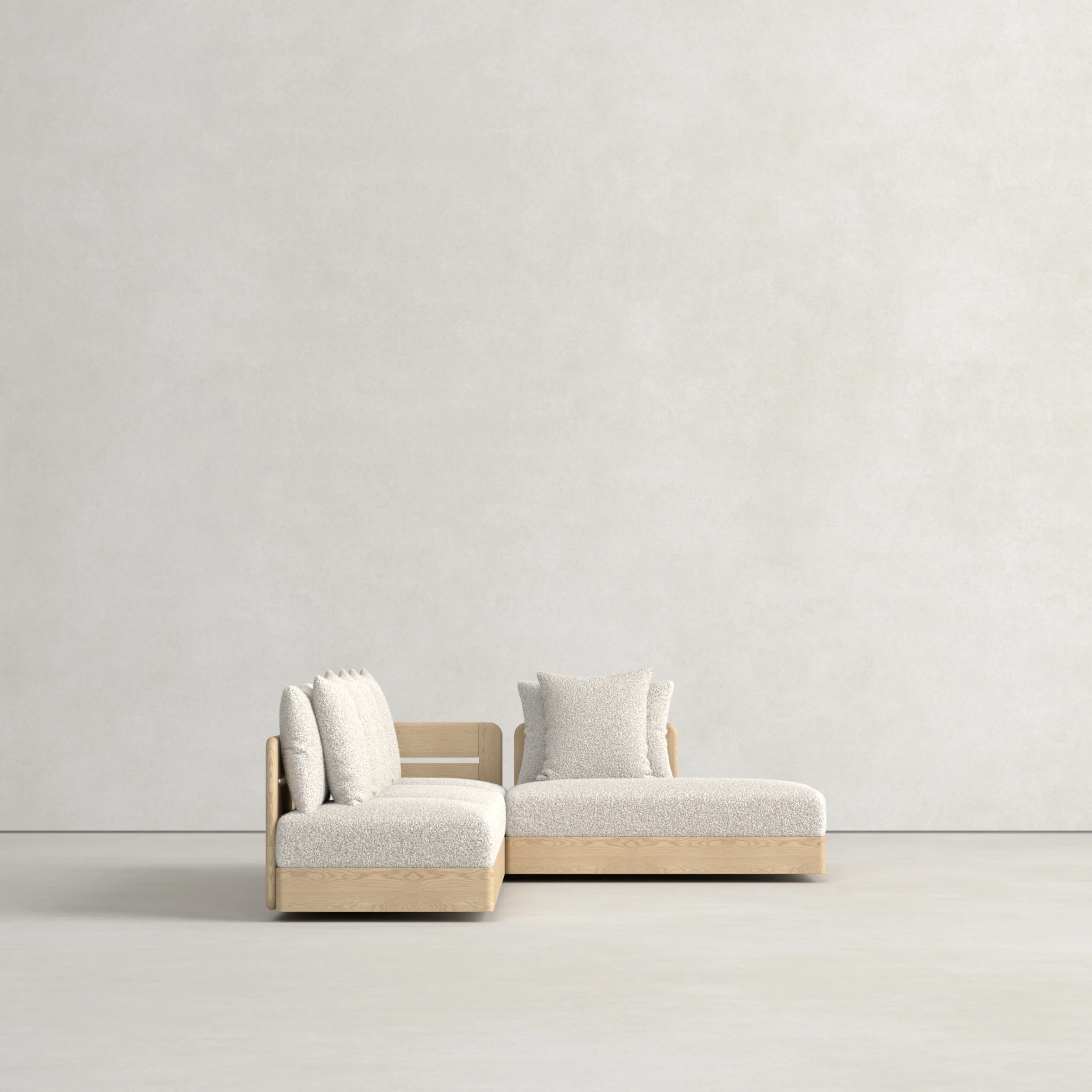 FERRAT SECTIONAL WOOD BASE - Image 9